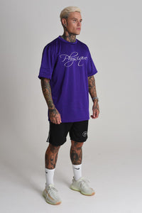 Mesh Tshirt - Purple