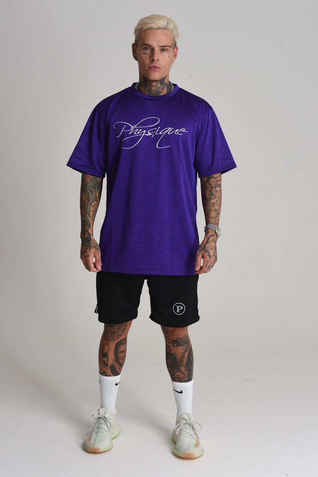 Mesh Tshirt - Purple