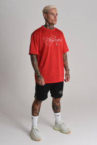 Mesh Tshirt - Red