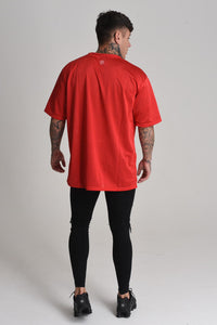 Mesh Tshirt - Red