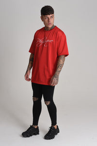 Mesh Tshirt - Red