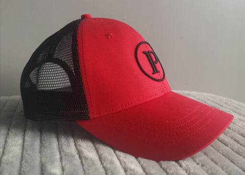 Red/Black - Mesh Snapback